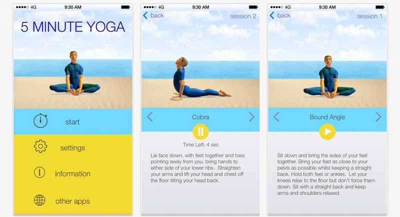 Cep telefonunuza indirebileceğiniz dünyanın en iyi yoga uygulamaları