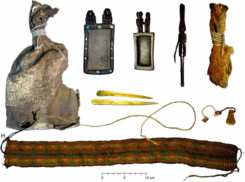 1000 yıllık bir Şaman kesesinden çeşitli halüsinojenler çıktı