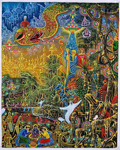 Bir şaman ve ressam olan Pablo Amaringo'nun hayatı