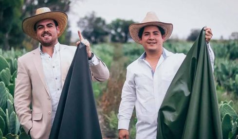 Meksikalı iki girişimci kaktüs yapraklarından vegan deri üretti